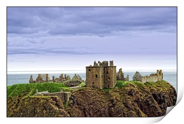 Dunnottar castle  Print by jane dickie