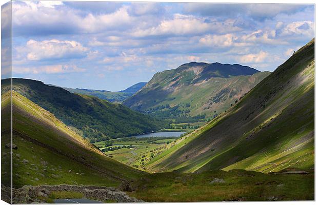 The  Kirkstone Pass Canvas Print by Irene Burdell