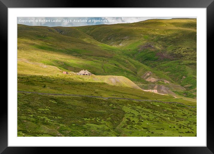 Coldberry Lead Mine, Teesdale (1) Framed Mounted Print by Richard Laidler
