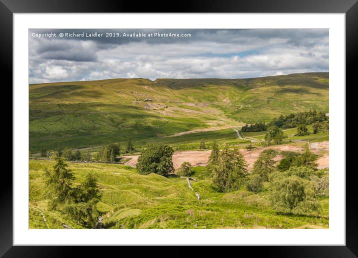 Coldberry Lead Mine (4) Framed Mounted Print by Richard Laidler