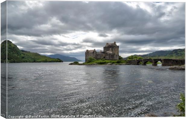 Eilean Donan Castle, the Highlands , Scotland Canvas Print by Photogold Prints