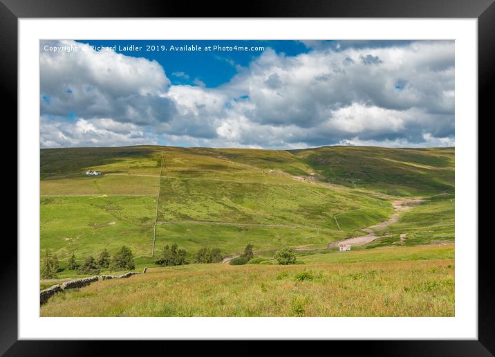  The Hudes Hope Valley, Teesdale (3) Framed Mounted Print by Richard Laidler