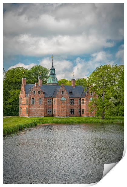 Frederiksborg Castle Bath Palace Print by Antony McAulay