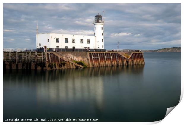 Scarborough Lighthouse Print by Kevin Clelland