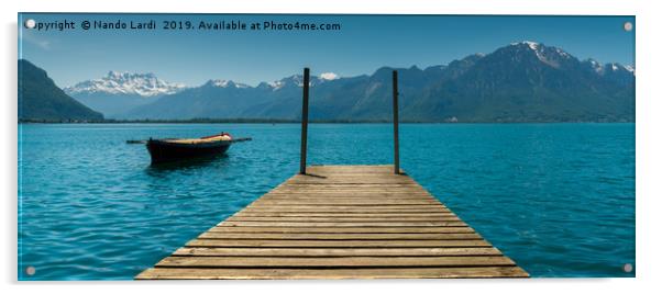 Lake Geneva Acrylic by DiFigiano Photography