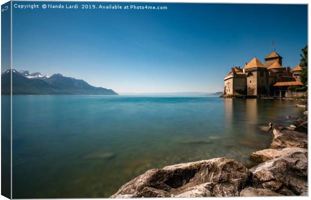 Chillon South Canvas Print by DiFigiano Photography