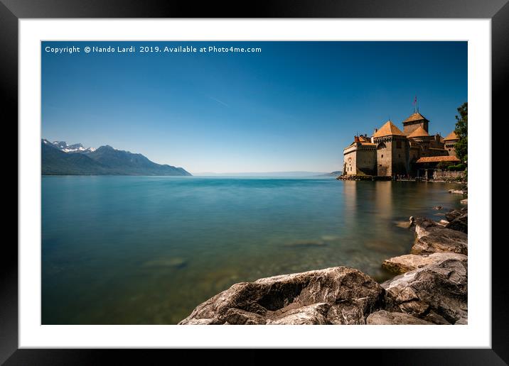 Chillon South Framed Mounted Print by DiFigiano Photography