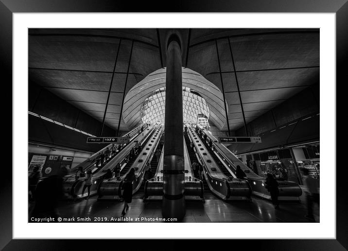 Follow The Light Framed Mounted Print by mark Smith