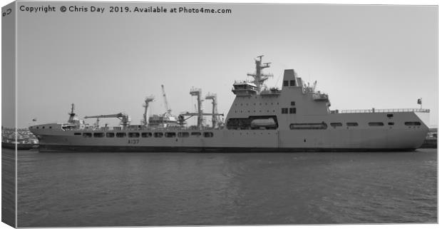 RFA Tiderace Canvas Print by Chris Day