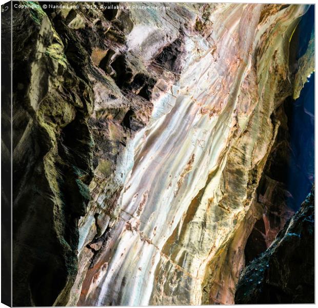 Tamina Gorge 1 Canvas Print by DiFigiano Photography