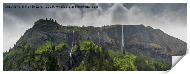 White Pine Valley Print by DiFigiano Photography