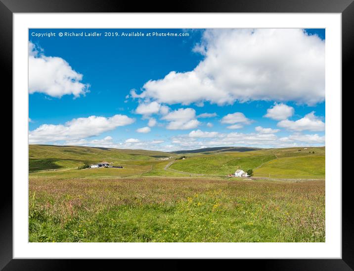 Harwood, Upper Teesdale - The Big Picture Framed Mounted Print by Richard Laidler