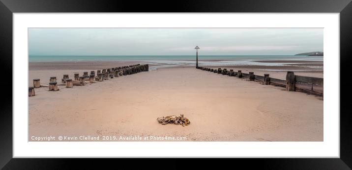 Abersoch Beach Framed Mounted Print by Kevin Clelland