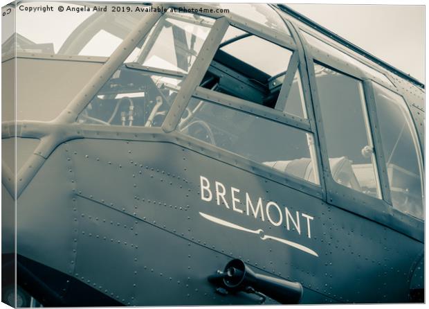 Bremont. Canvas Print by Angela Aird