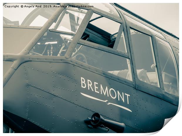 Bremont. Print by Angela Aird
