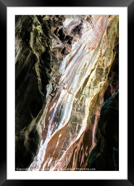 Tamina Gorge 2 Framed Mounted Print by DiFigiano Photography