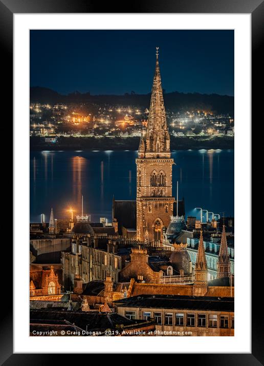 St Pauls Cathedral - Dundee Framed Mounted Print by Craig Doogan