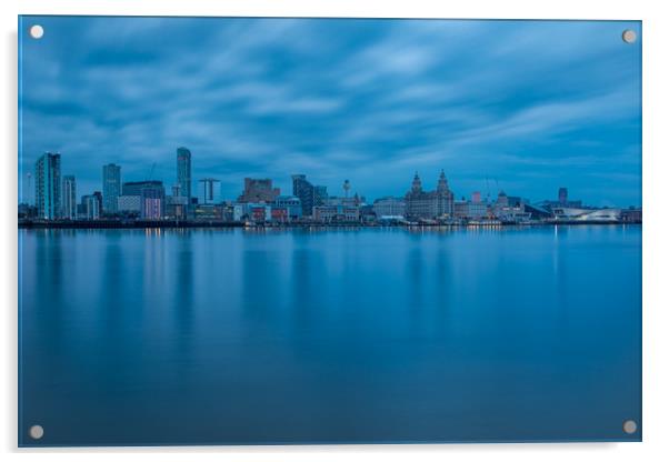 Pier Head Blues Acrylic by Jed Pearson