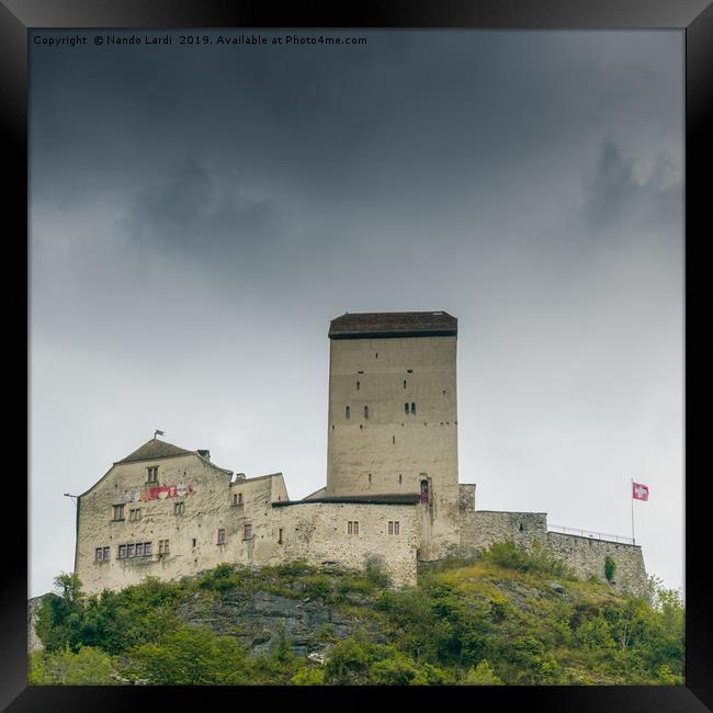 Sargans Castle Framed Print by DiFigiano Photography