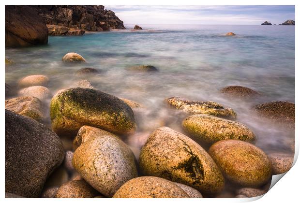 Giant Pebbles Print by Andrew Michael