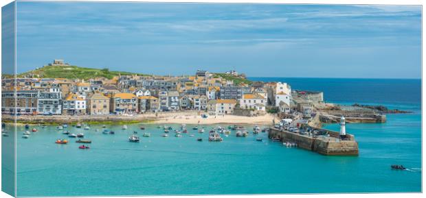 St Ives view Canvas Print by Andrew Michael