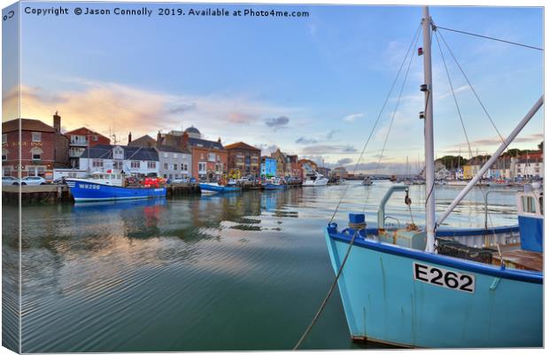Weymouth Harbour Canvas Print by Jason Connolly
