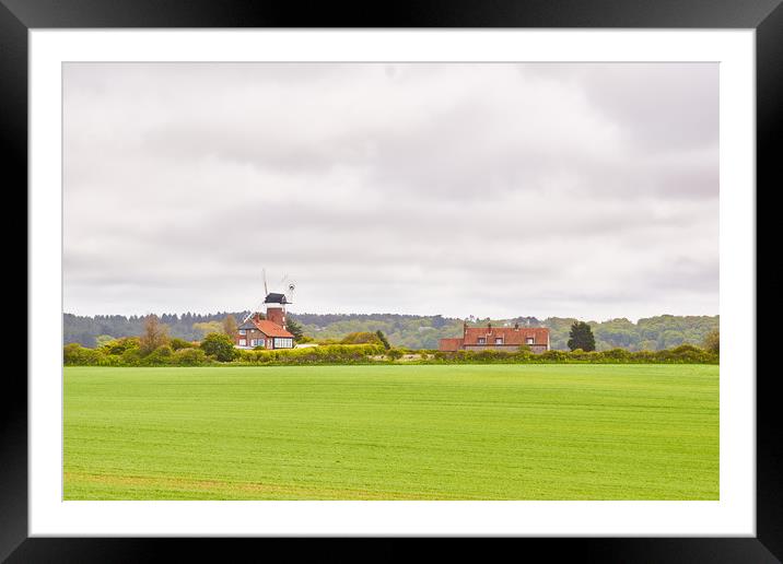Weybourne Windmill _DSC0915.jpg                    Framed Mounted Print by Hugh McKean