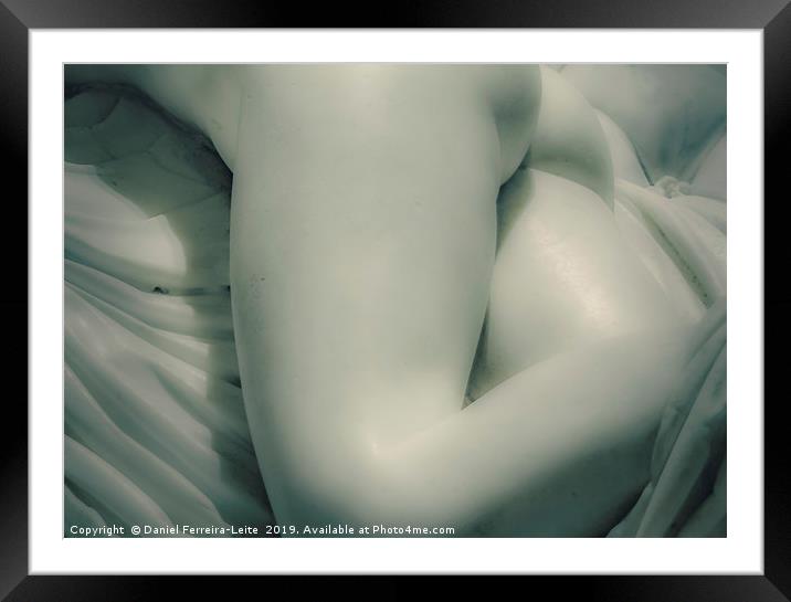Body Part Sensual Detail Scene Framed Mounted Print by Daniel Ferreira-Leite
