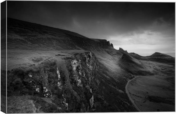 The Quiraing Canvas Print by Ian Hufton