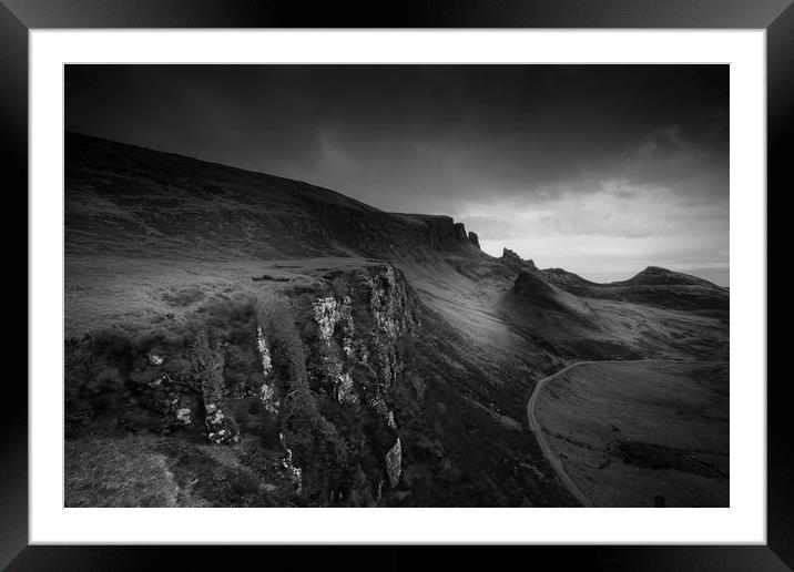The Quiraing Framed Mounted Print by Ian Hufton