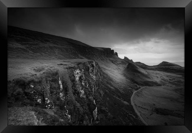 The Quiraing Framed Print by Ian Hufton
