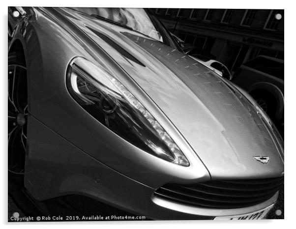 Aston Martin Sports Car Acrylic by Rob Cole