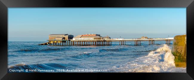 The Majestic Cromer Pier Framed Print by Heidi Hennessey