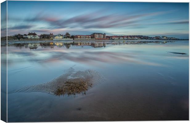 West Kirby Reflected Canvas Print by Jed Pearson