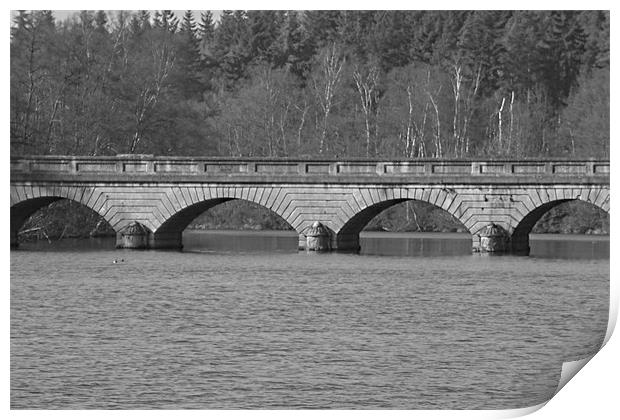 Bridge on Virginia Print by Ashley Paddon