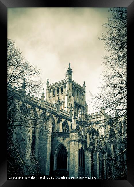 Bristol Cathedral Framed Print by Mehul Patel