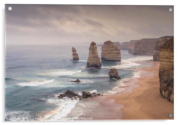 Twelve Apostles, Great Ocean Road, Australia Acrylic by Mehul Patel