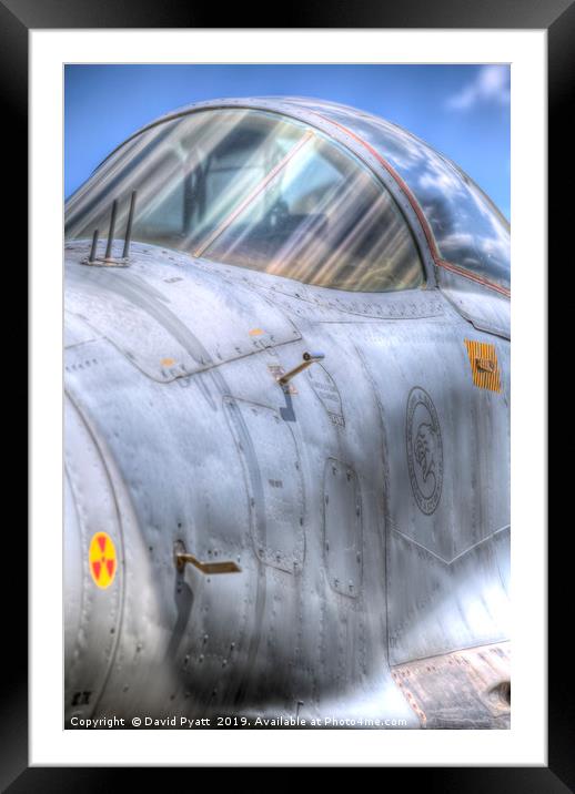Mig-29 Fighter Jet Framed Mounted Print by David Pyatt