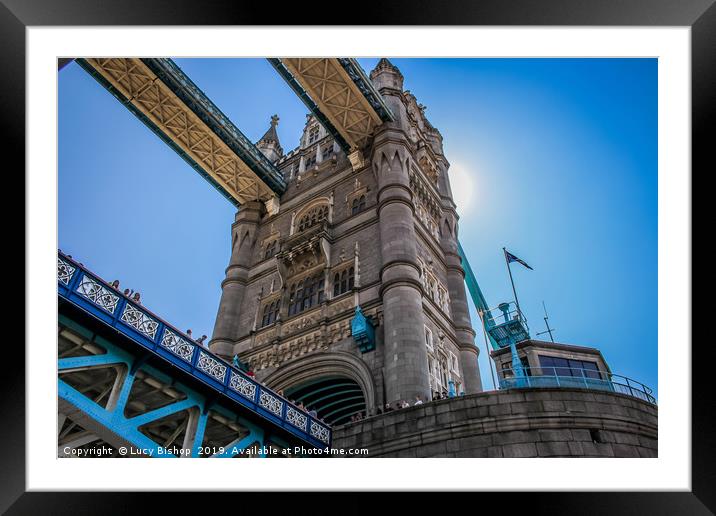 Tower Bridge, London Framed Mounted Print by Lucy Bishop