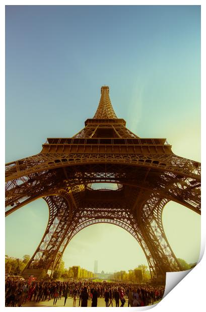 Eiffel Tower. Print by Maggie McCall