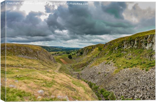 Holwick Scar, Upper Teesdale Canvas Print by Richard Laidler