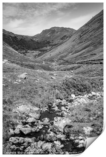 Kirkstone Beck  Print by Graham Moore