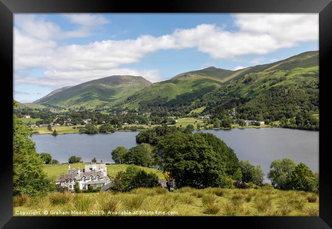 Grasmere from Red Bank Framed Print by Graham Moore