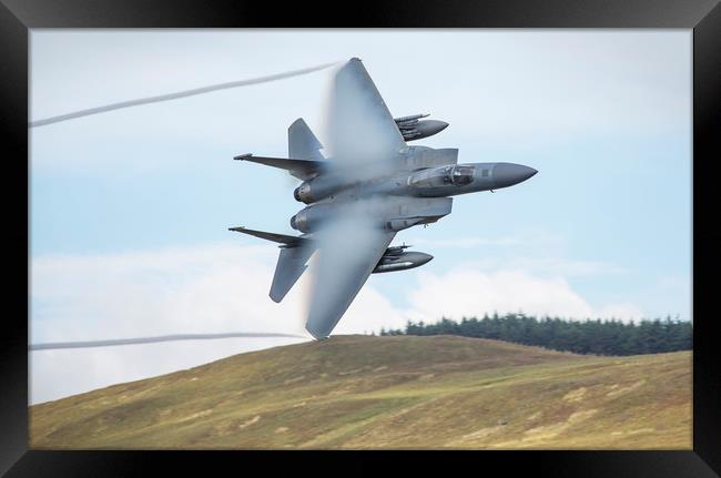 F15 C Low level Framed Print by Rory Trappe