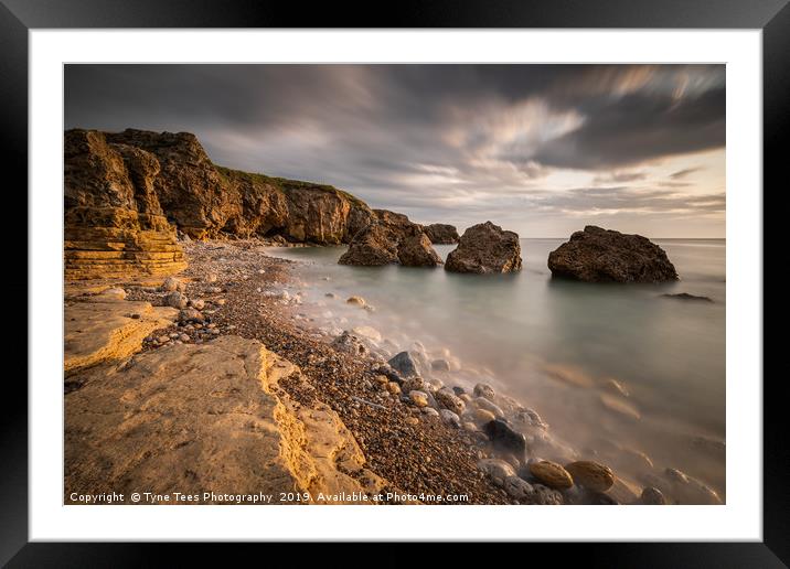 Trow Point  Framed Mounted Print by Tyne Tees Photography