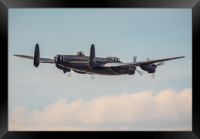 Lancaster Bomber Framed Print by Rich Wiltshire