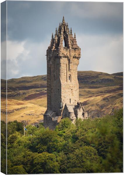 The National Wallace Monument Canvas Print by Eric Said