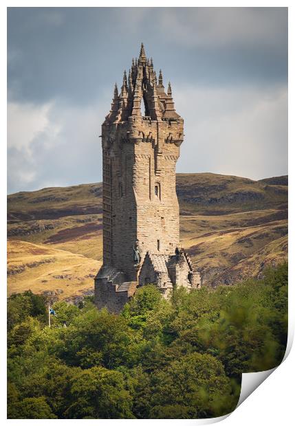 The National Wallace Monument Print by Eric Said