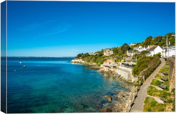 The picturesque village of St Mawes Canvas Print by Andrew Michael
