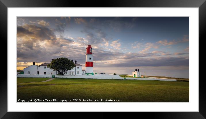 Souter Lighthouse Framed Mounted Print by Tyne Tees Photography